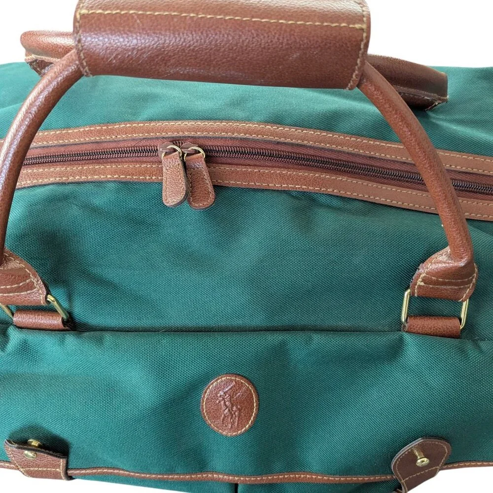 Vintage Polo by Ralph Lauren Weekender Duffel Bag with removable shoulder strap
